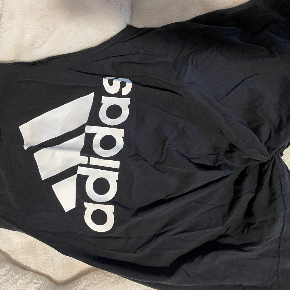 Adidas knotted tank top